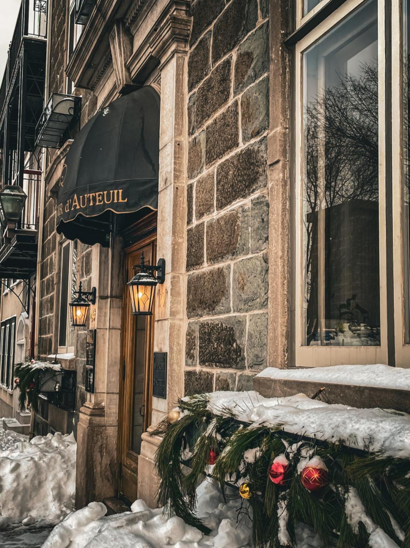 Hotel Manoir D'Auteuil Ciudad de Quebec Exterior foto